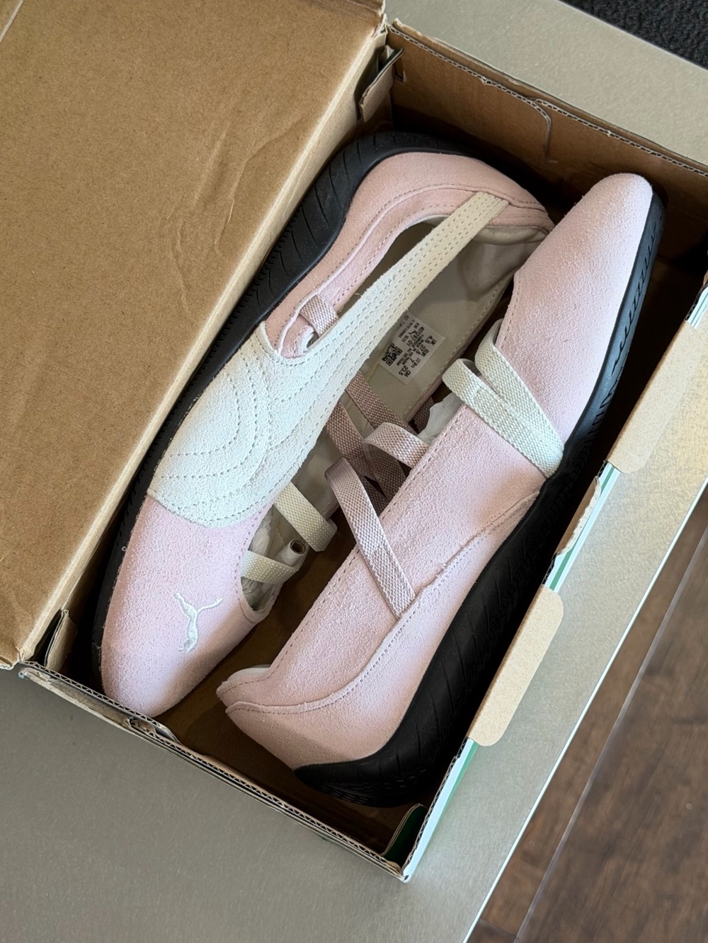 NWT Puma Speedcat Ballet flats light pink - Picture 4 of 8